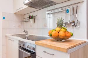 Kuchyň nebo kuchyňský kout v ubytování Apartment Anton, Fazana