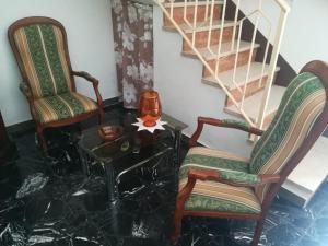 Posezení v ubytování Il terrazzo dei nonni