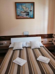 Posteľ alebo postele v izbe v ubytovaní Split Center Apartment