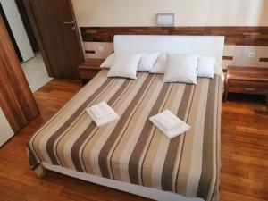 Posteľ alebo postele v izbe v ubytovaní Split Center Apartment