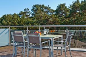Balkon lub taras w obiekcie Willa 4 Żywioły BlueApart Jurata