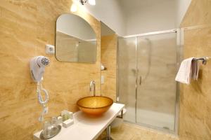Kúpeľňa v ubytovaní Hotel Štekl - Hrubá Skála