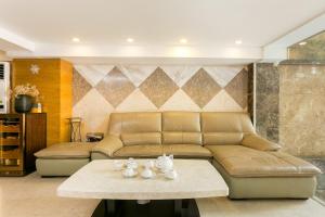 Χώρος καθιστικού στο The Blue Airport Hotel