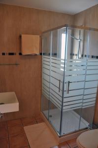Koupelna v ubytování Hotel Mayarí