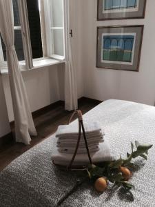 A bed or beds in a room at Villa Giovanna