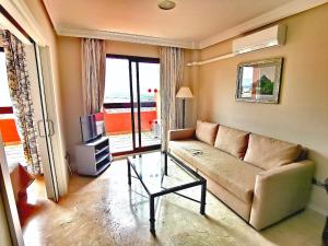 Zona de estar de Apartamentos Manilva Green
