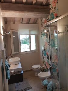 Ванная комната в Villino Il Paduletto