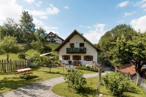 Zahrada ubytování Pension Ober