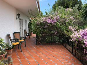 Vonkajšia záhrada v ubytovaní Rentcostadelsol Villa Pinares-Malaga