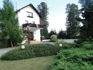 Zahrada ubytování Villa Žerotín Penzion Bed & Breakfast
