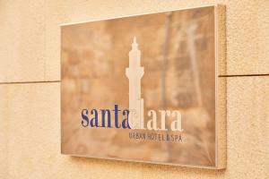 Certifikát, hodnocení, plakát nebo jiný dokument vystavený v ubytování Santa Clara Urban Hotel & Spa