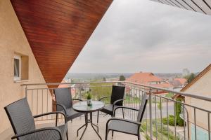 Balkón alebo terasa v ubytovaní Fortuna 7 Apartments