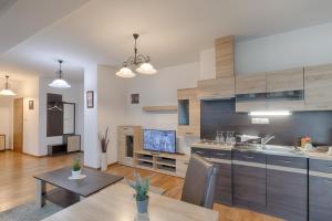 Kuchyňa alebo kuchynka v ubytovaní Fortuna 7 Apartments