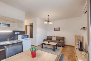 Kuchyňa alebo kuchynka v ubytovaní Fortuna 7 Apartments