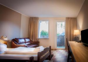 TV a/nebo společenská místnost v ubytování Hotel Las Piechowice