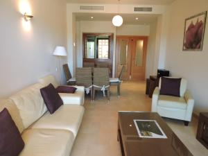 A seating area at HL 010 3 bedroom apartment on HDA Golf Resort