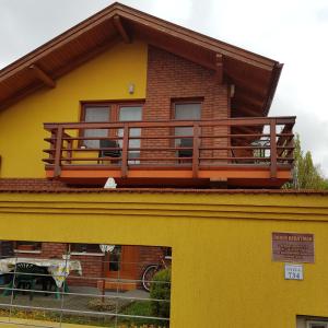 Balkón alebo terasa v ubytovaní OKKER Apartman