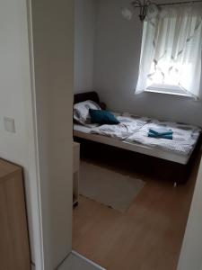 Postel nebo postele na pokoji v ubytování Leon's Silberwald