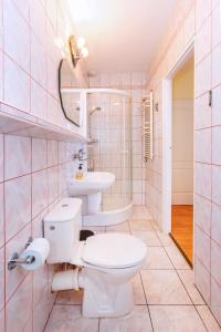 Kúpeľňa v ubytovaní Apartament Albatros