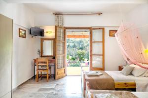 Μια τηλεόραση ή/και κέντρο ψυχαγωγίας στο Villa Danai