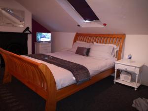 Postel nebo postele na pokoji v ubytování Eurovilla