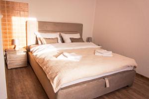 Katil atau katil-katil dalam bilik di Apartmani Stari Gaj