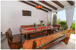 Χώρος καθιστικού στο Apartmani Vesna Miliša