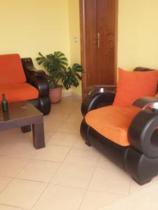 Area soggiorno di Guesthouse Fatos Biti