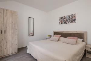 Posteľ alebo postele v izbe v ubytovaní Sky Apartments
