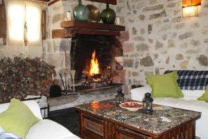 Hotel Rural el Arrabal Siguenza的休息区