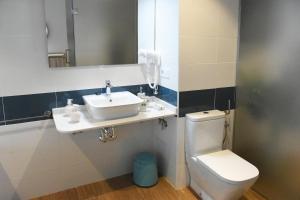 Koupelna v ubytování Ardales Loft