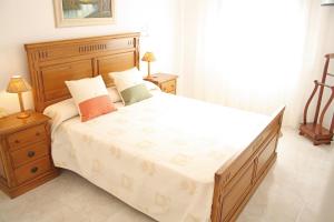 Posteľ alebo postele v izbe v ubytovaní Playazul seafront apartament + 15 fotografií