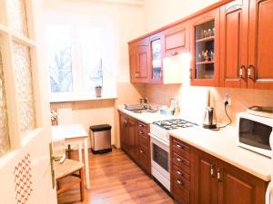 Kjøkken eller kjøkkenkrok på Bankowa 8 Guest Rooms