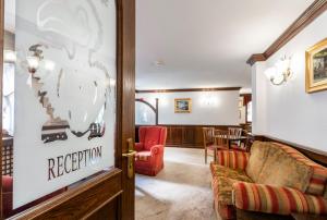 Setusvæði á Hotel L' Aiglon
