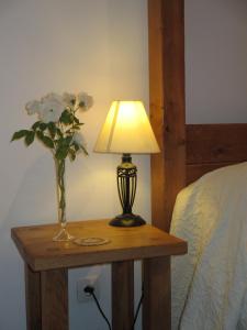 Postel nebo postele na pokoji v ubytování Chez Tartaud