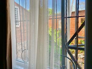 A balcony or terrace at Hotel Red Bridge