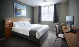 TV a/nebo společenská místnost v ubytování Travelodge Plus Galway