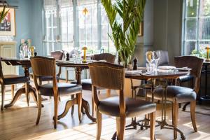 Een zitgedeelte bij Hotel du Vin & Bistro Cambridge