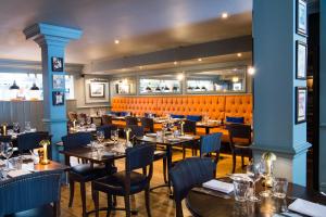 Een zitgedeelte bij Hotel du Vin & Bistro Cambridge
