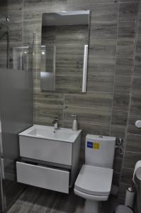 Koupelna v ubytování La Rabla