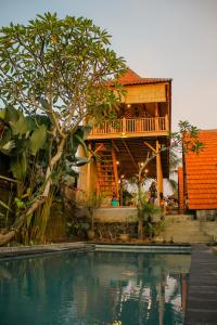 Bazén v ubytování Dedeane ubud nebo v jeho okolí