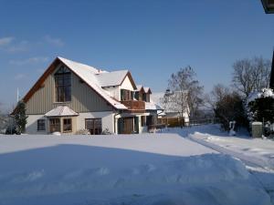 Ferienwohnung Wolfersdorf v zimě