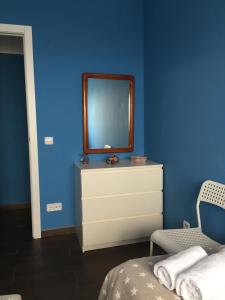 Postel nebo postele na pokoji v ubytování Nice apartment 80 meters from the beach