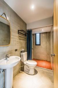 Un baño de Blue House Homestay