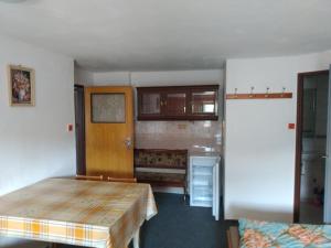 Postel nebo postele na pokoji v ubytování Apartmany Pohořaly