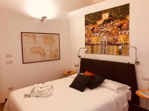 Кровать или кровати в номере B&B Mare di Fuori