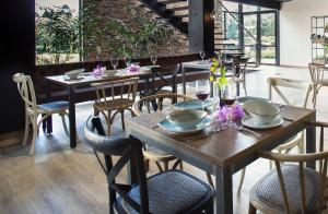 Hotel Lagoon的休息区