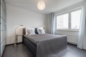 Ein Bett oder Betten in einem Zimmer der Unterkunft Private Apartment