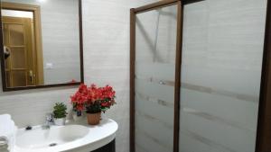 Koupelna v ubytování Apartamento el Torreón