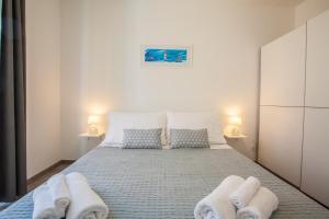 Postel nebo postele na pokoji v ubytování Apartment D